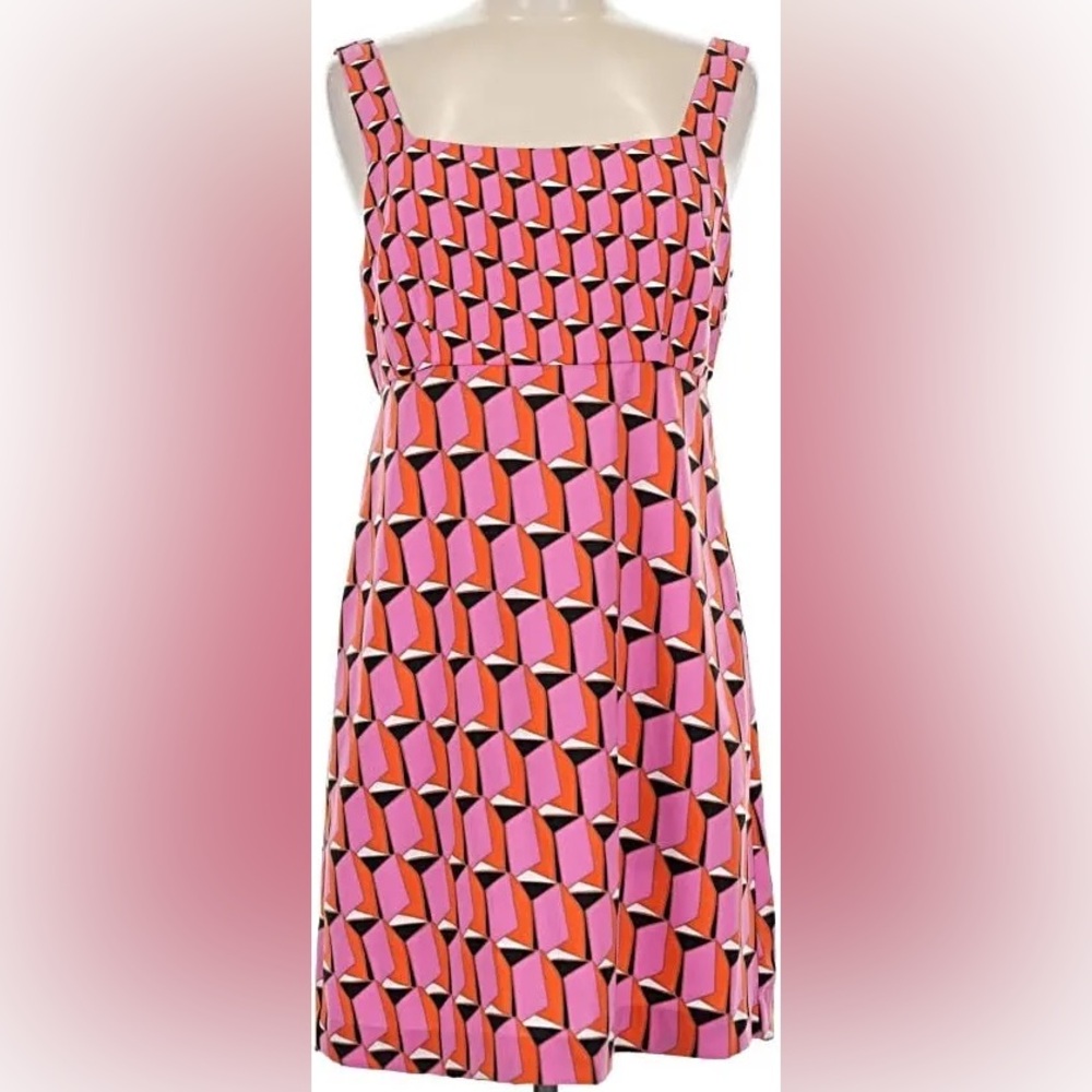 NWT DVF x Target pink mod shift dress - Size 6